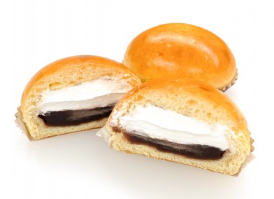 ②こしあん&ホイップクリーム